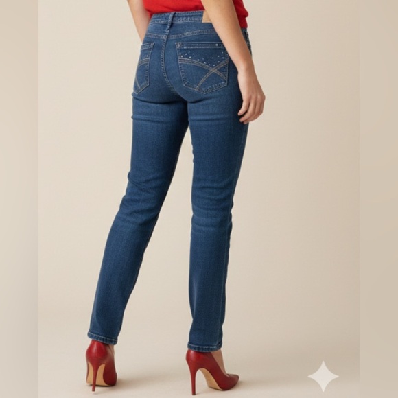 Gloria Vanderbilt Denim - Gloria Vanderbilt blue jeans size 14